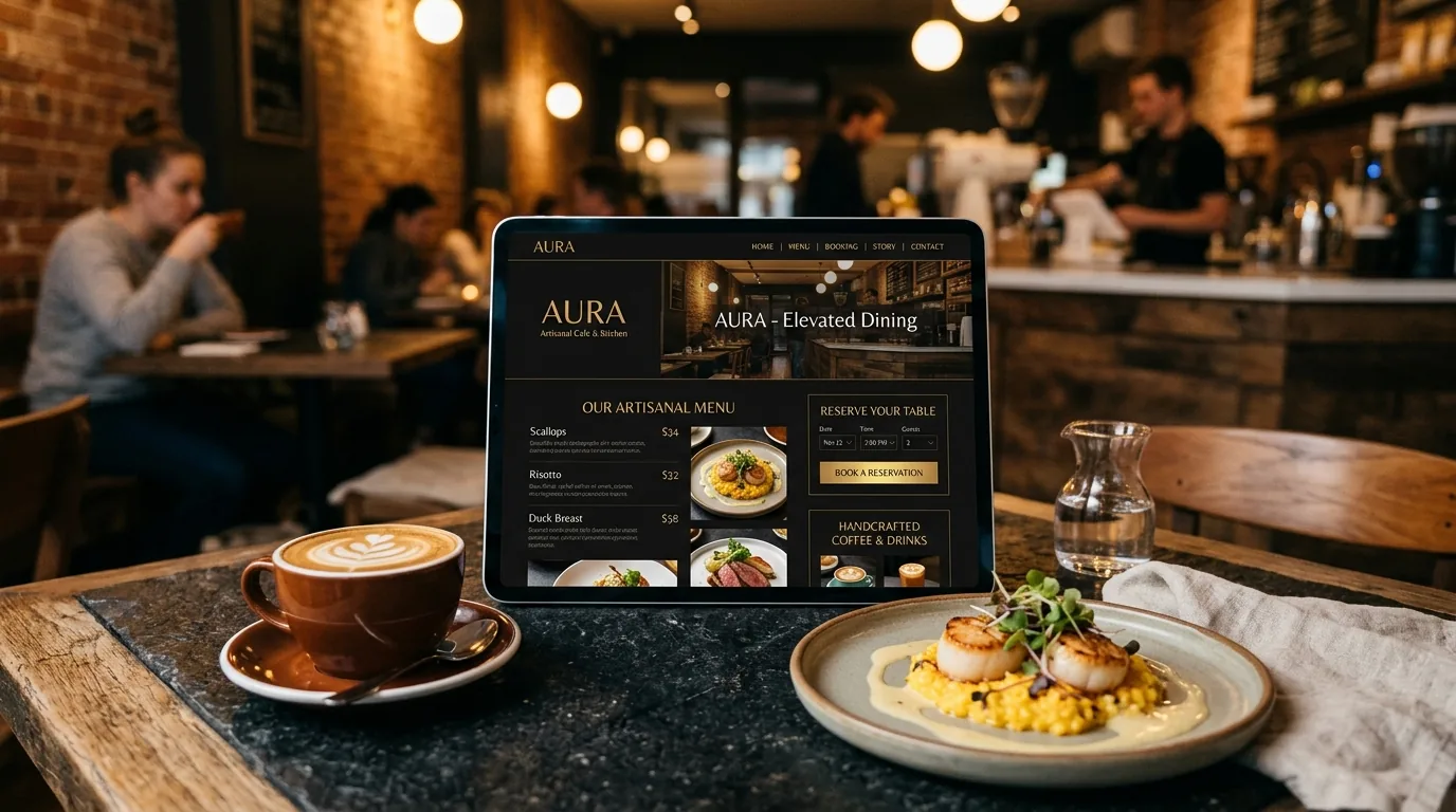 Website Development Caffe & Resto